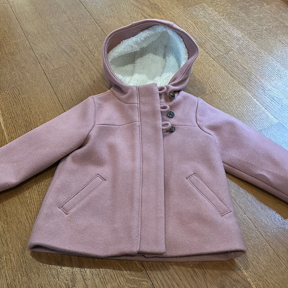 Like new 18-24 M pea coat